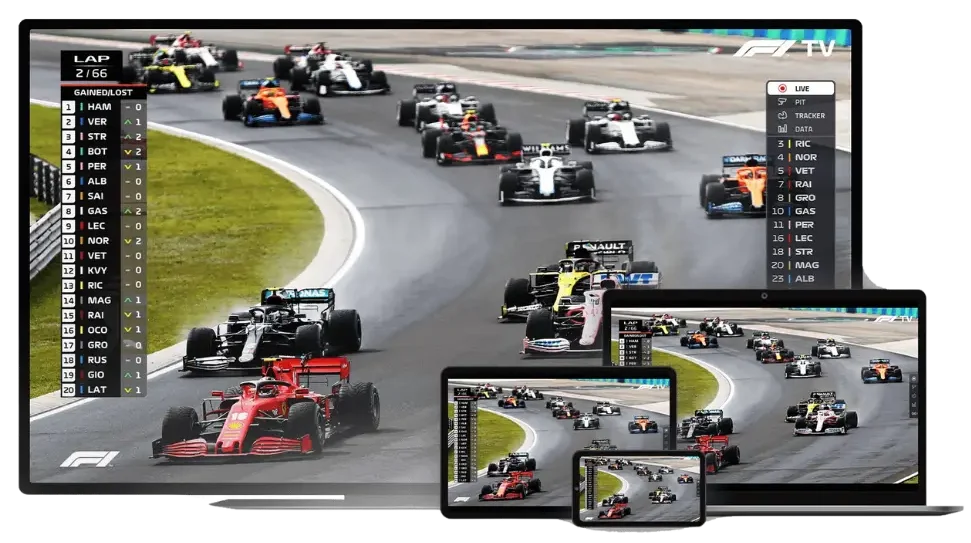 best IPTV link to watch Formula 1 races live